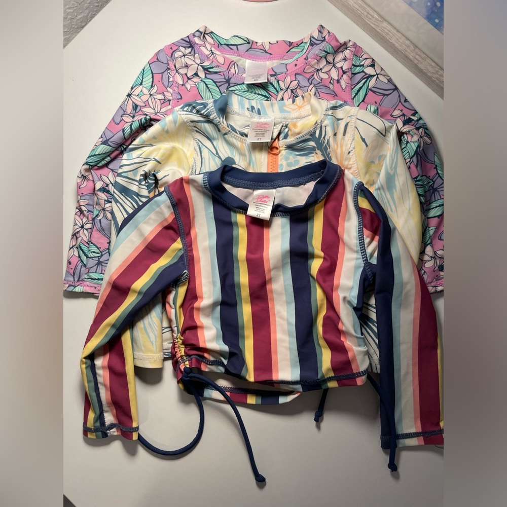 Ruffle butts rash guard